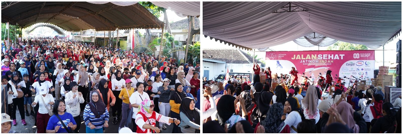 Pemenang hadiah utama Jalan Sehat Jatinom Indah