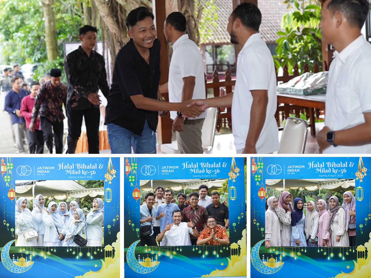 Suasana acara Halal Bihalal