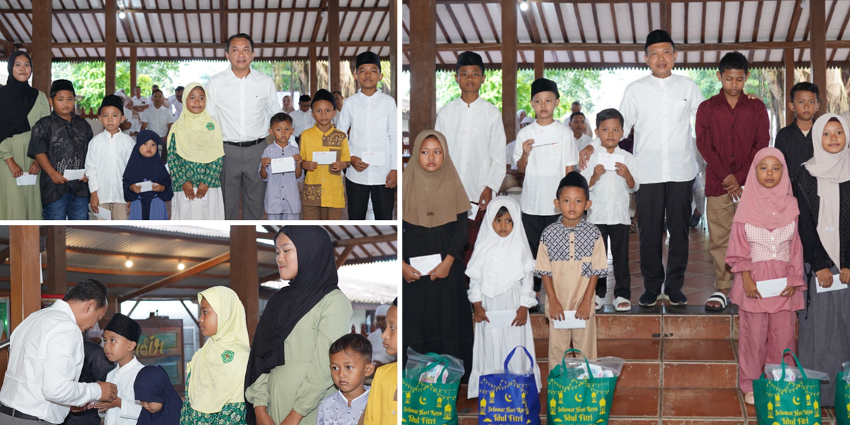 Tausiyah dan santunan anak yatim